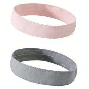 Two Packs of Two! - Pink and Gray Women’s Headband Set